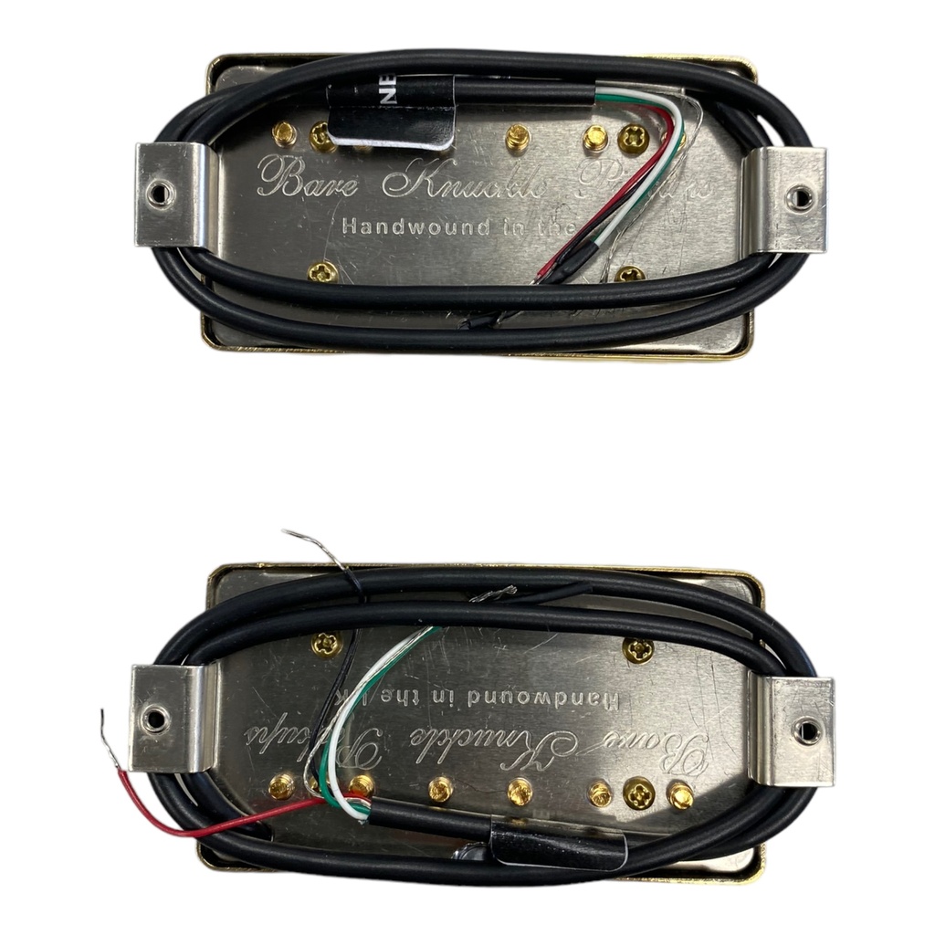 Bare Knuckle Pickups The Mule, Set, Gold Covers